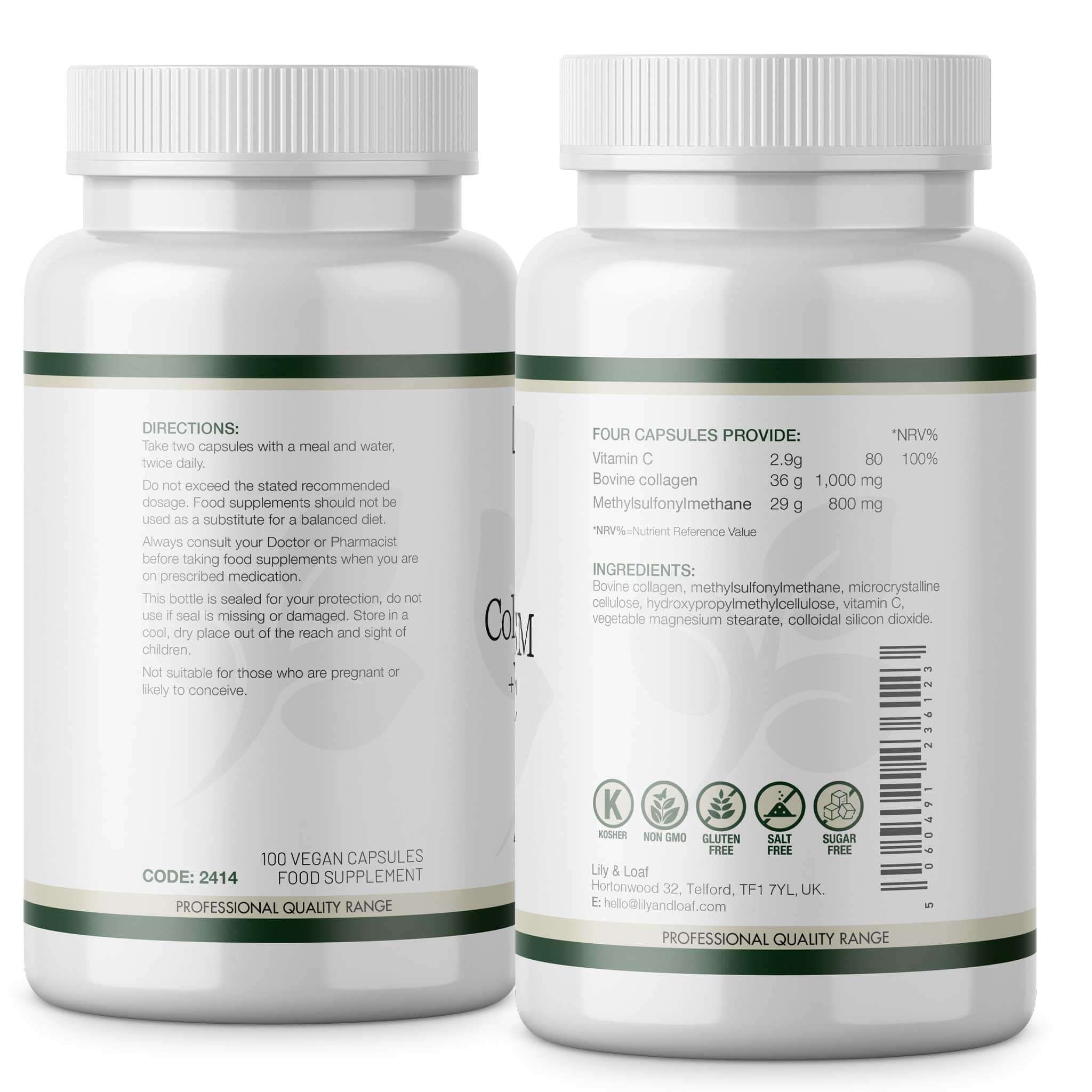 Collagen + MSM + Vit C