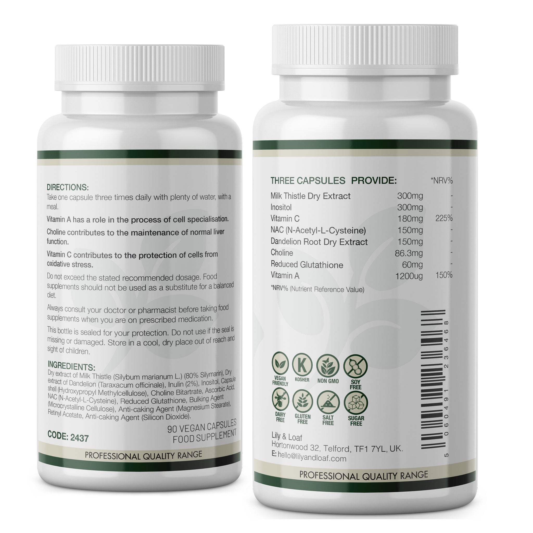 Milk Thistle & N-Acetyl Cysteine
