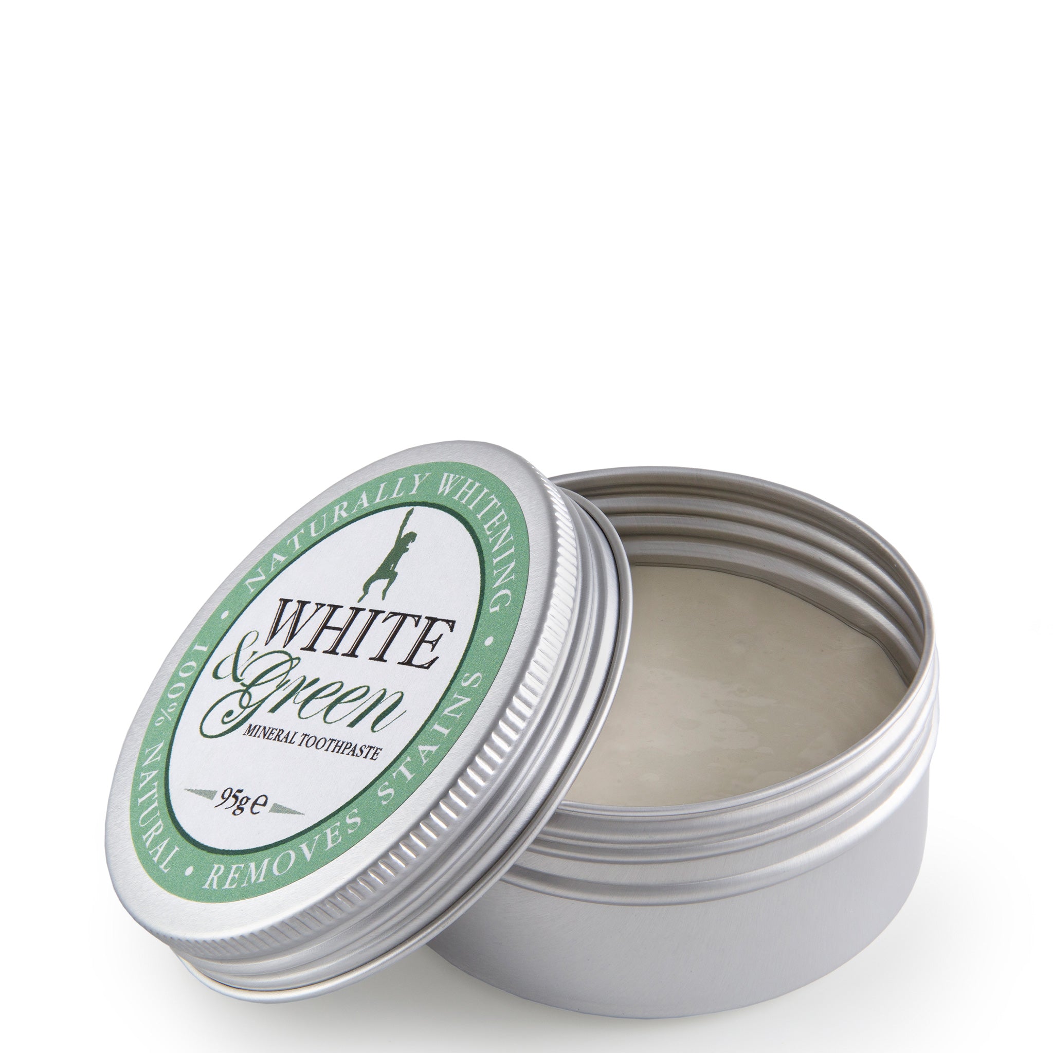White & Green Mineral Toothpaste