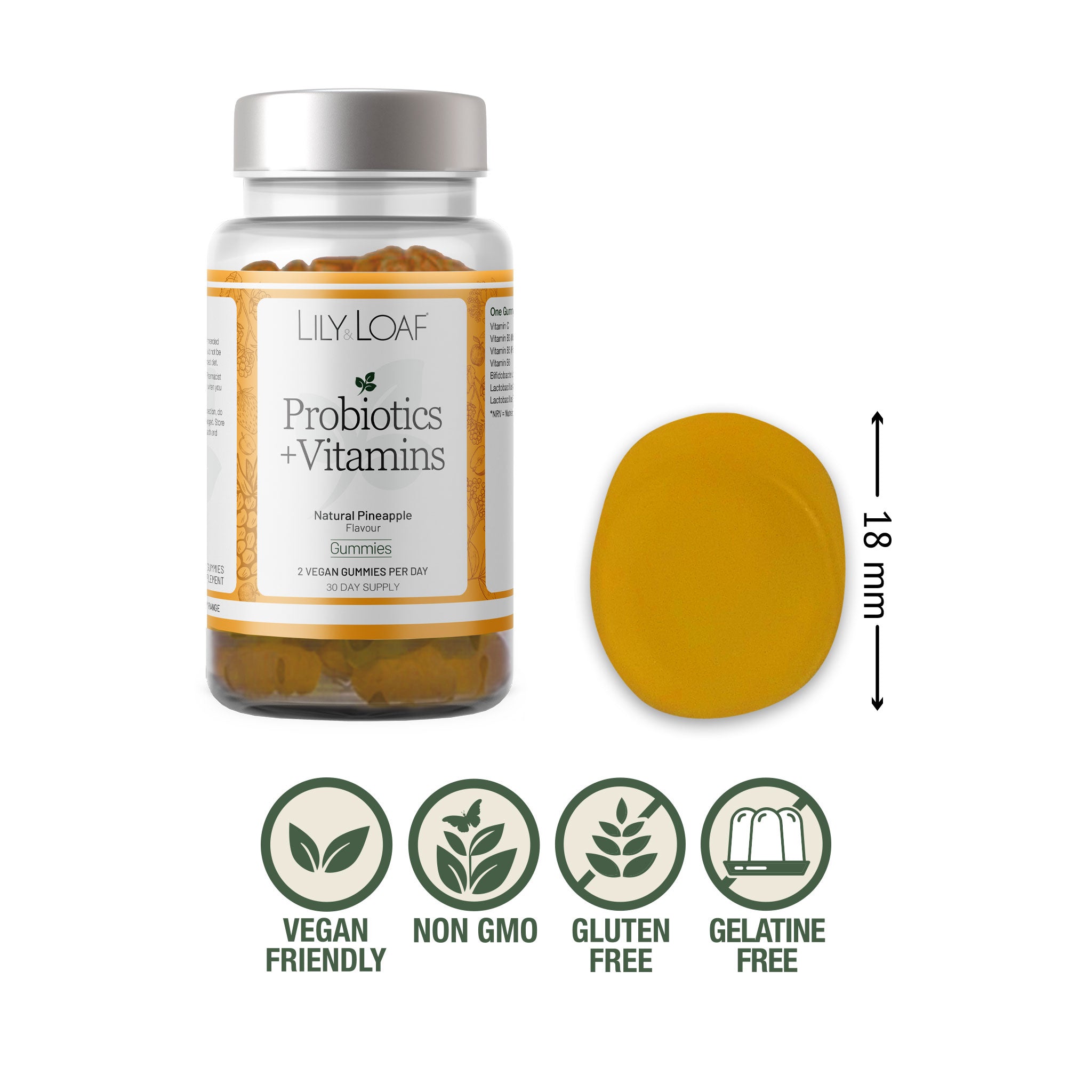 Probiotic + Vitamins Gummies