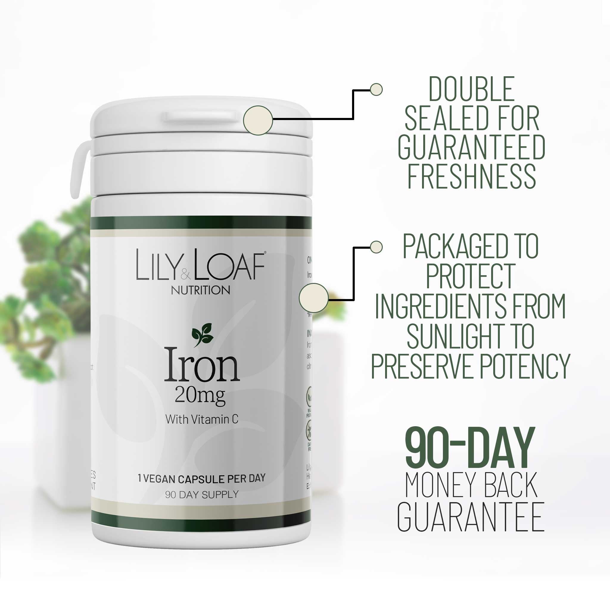 Iron 20mg with Vitamin C