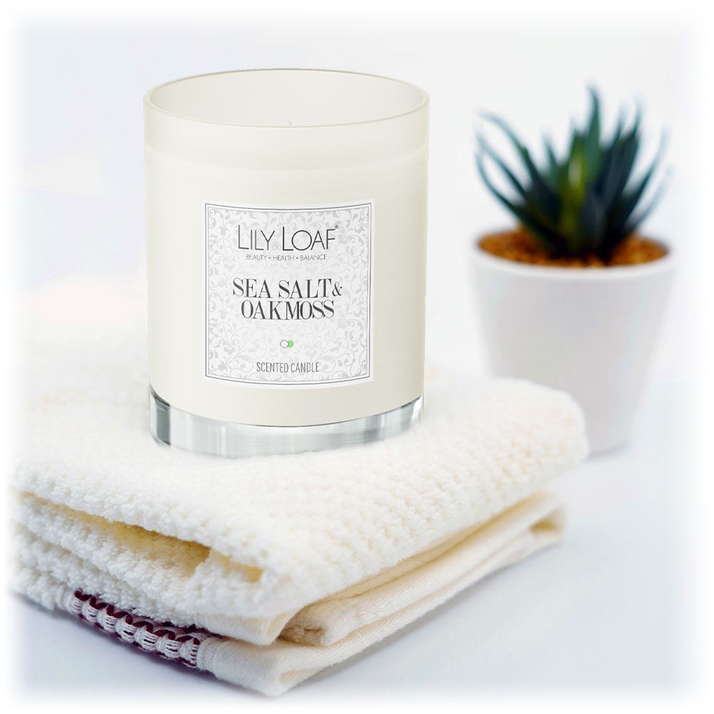 Sea Salt & Oakmoss Soy Wax Candle