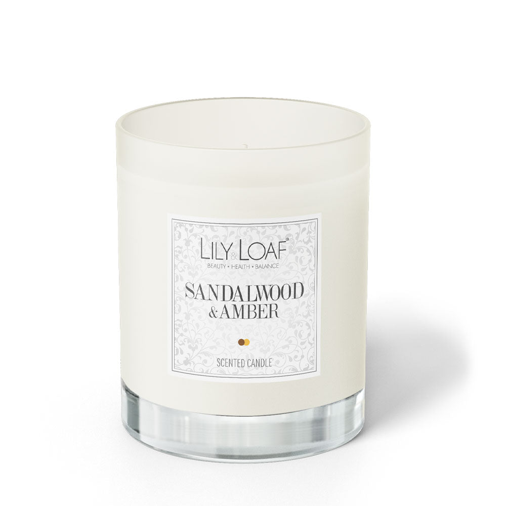 Sandalwood & Amber Soy Wax Candle