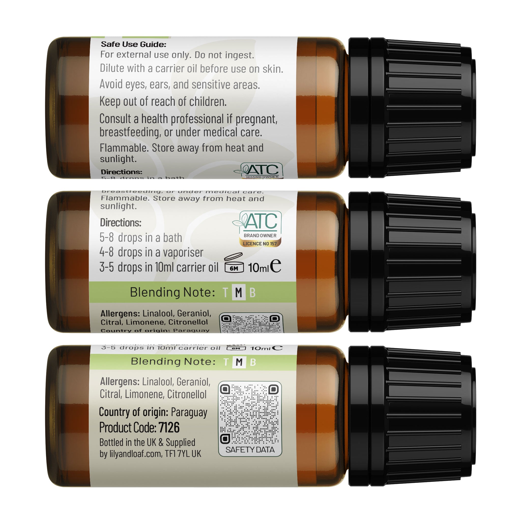 Petitgrain Organic Essential Oil