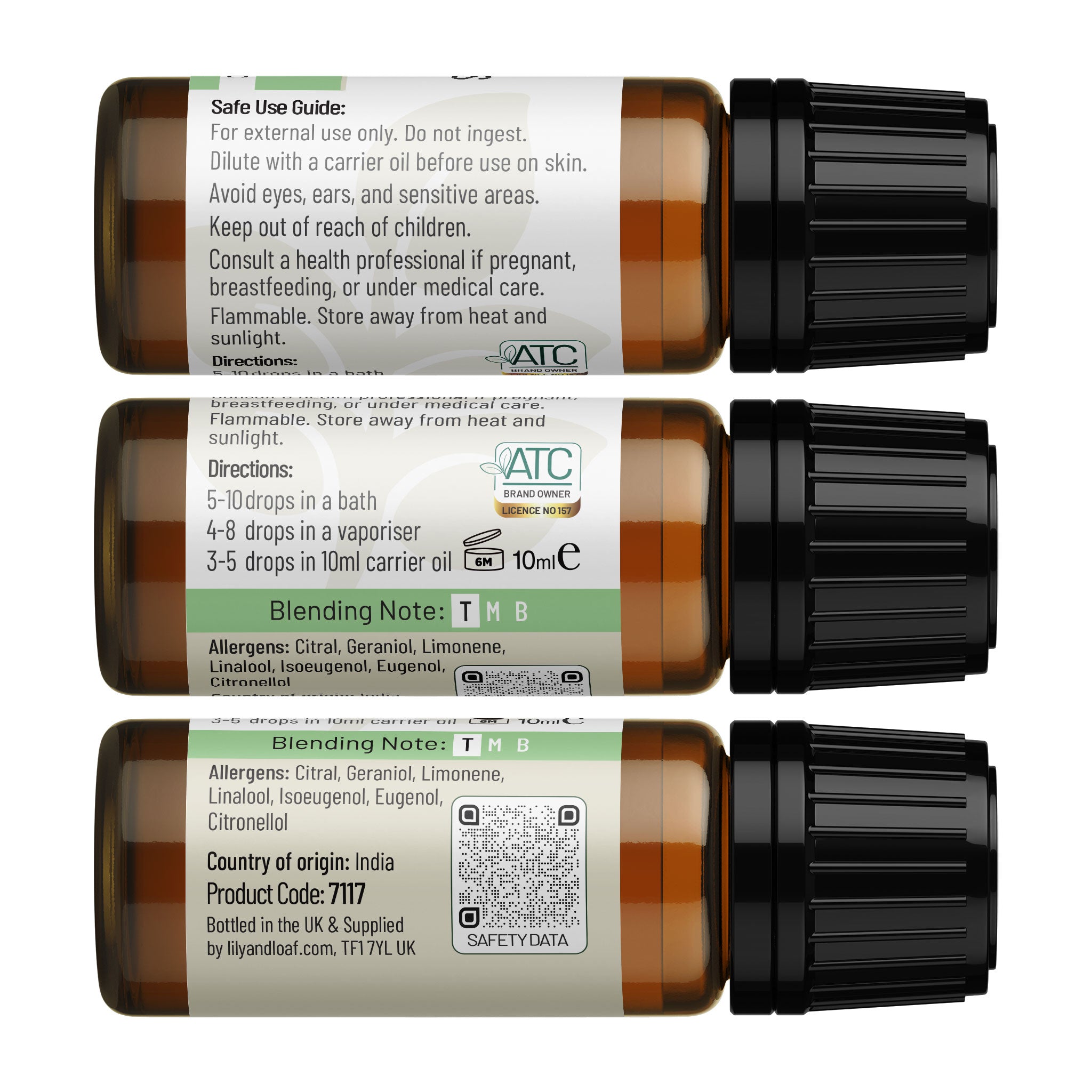 Lemongrass Organic Essential Oil