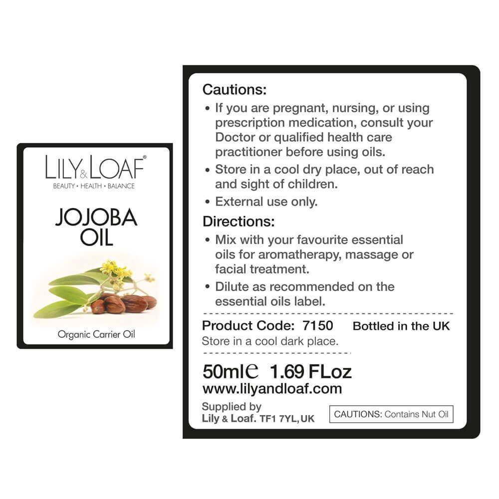 Jojoba Organic Carrier Oil