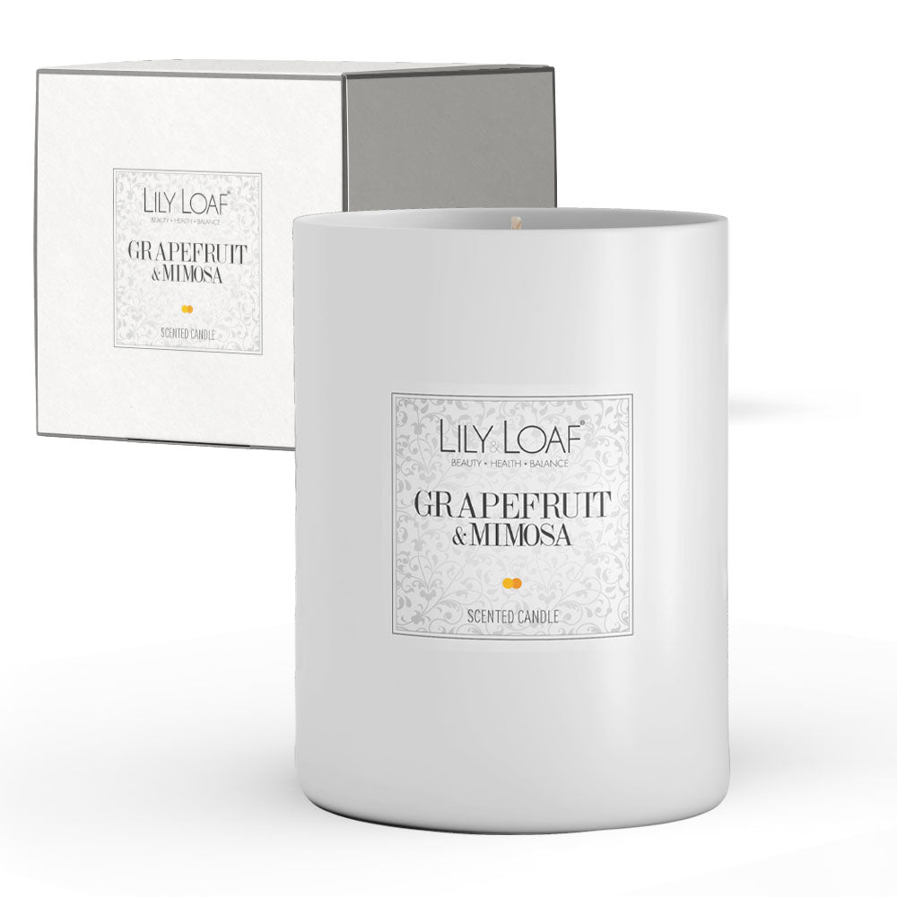 Grapefruit & Mimosa Soy Wax Candle