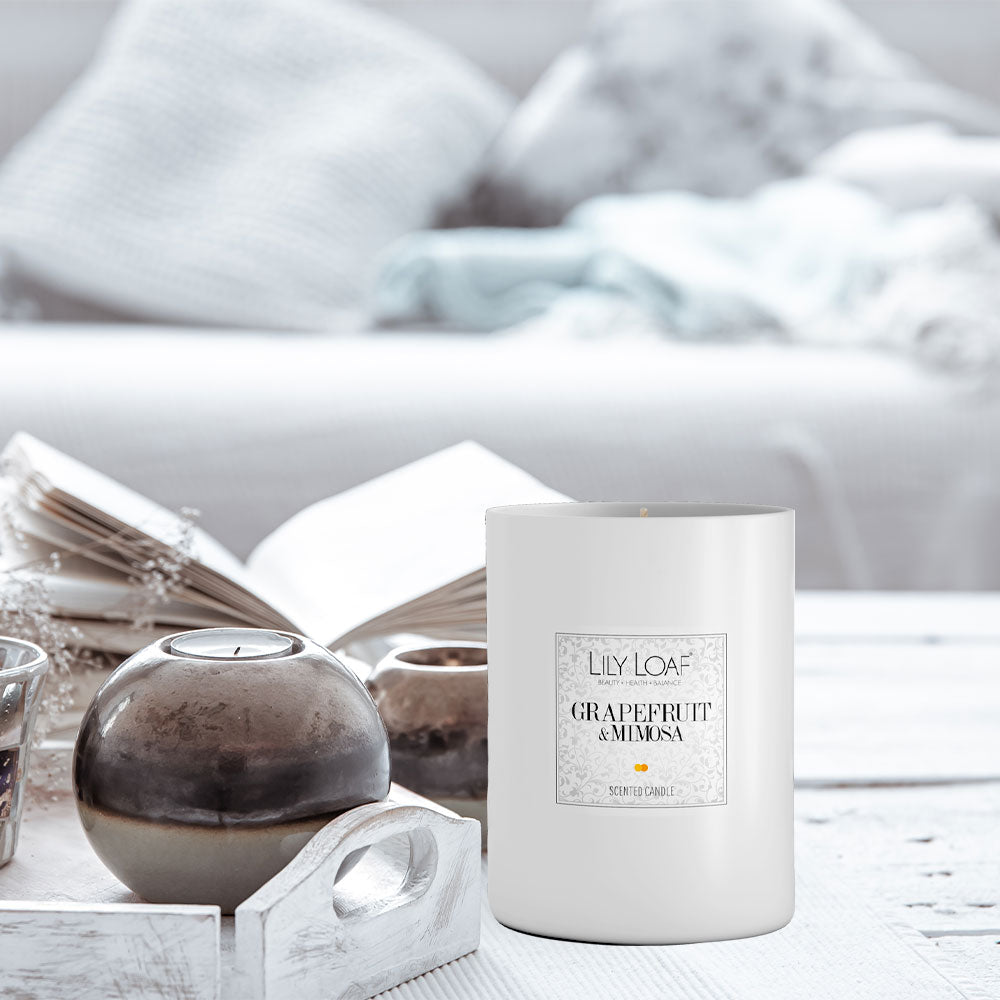 Grapefruit & Mimosa Soy Wax Candle