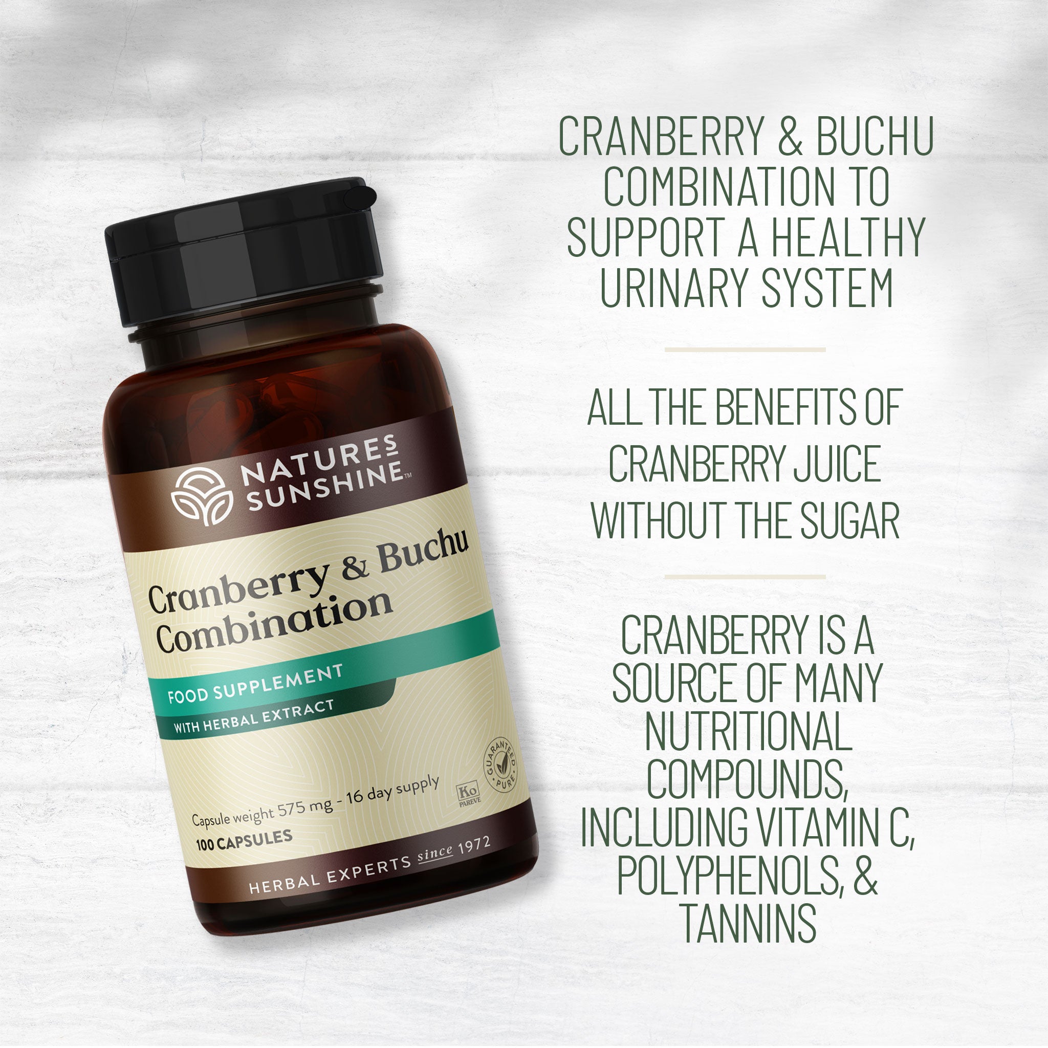 Cranberry & Buchu Combination