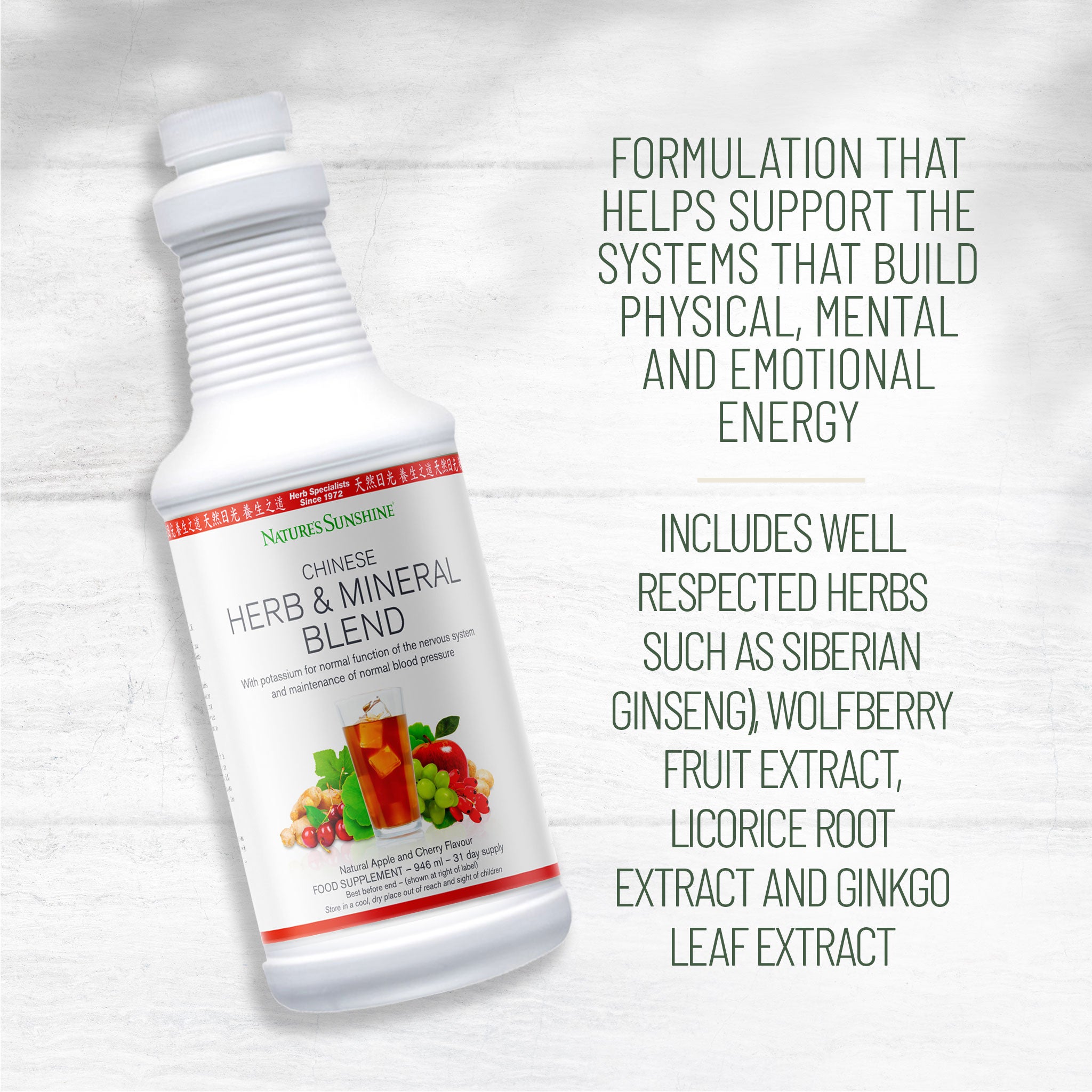 Chinese Herb & Mineral Blend